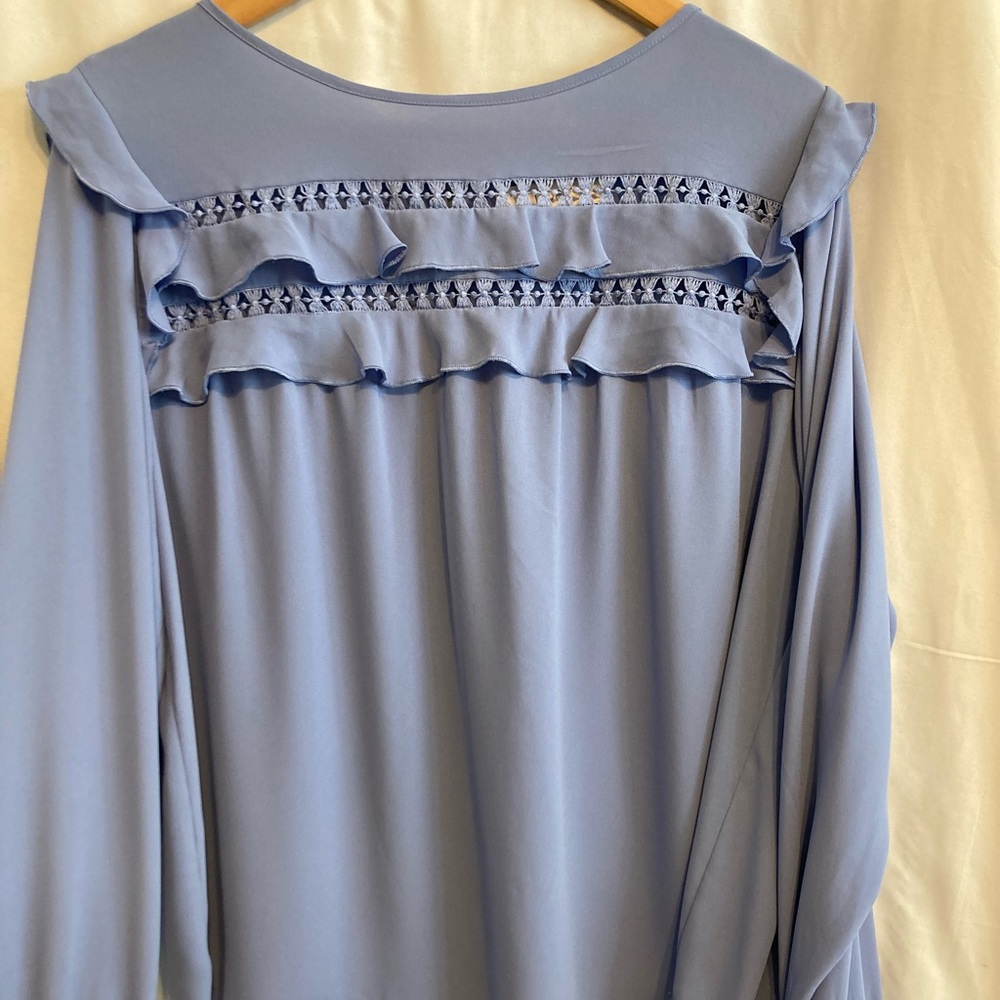 Blue Loft Blouse,Size L